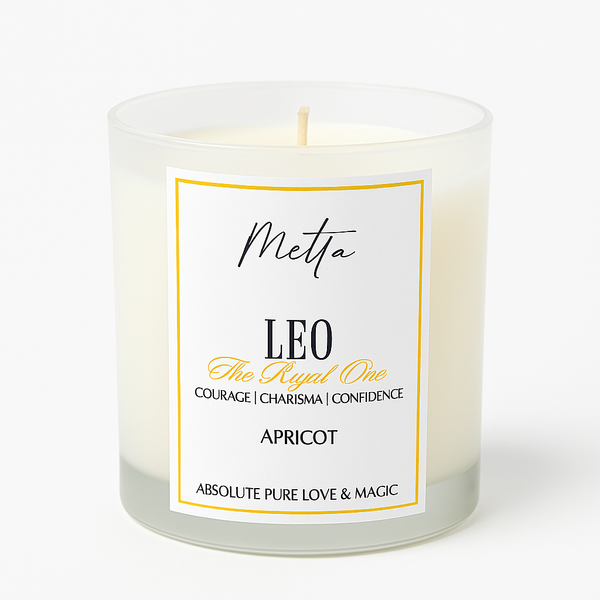 Leo Zodiac Candle