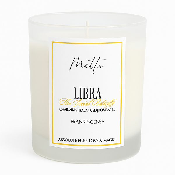 Libra Zodiac Candle