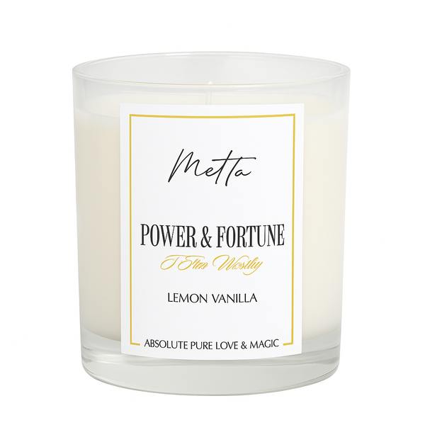 Power and Fortune Intention Candle