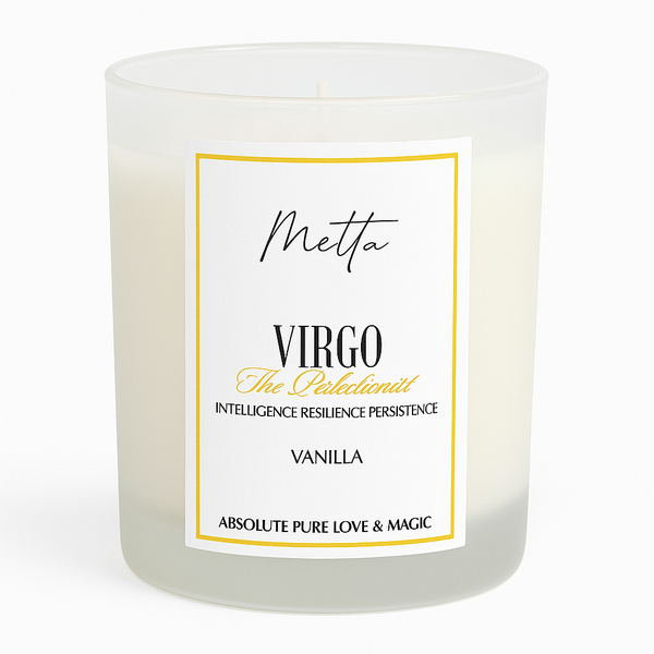 Virgo Zodiac Candle
