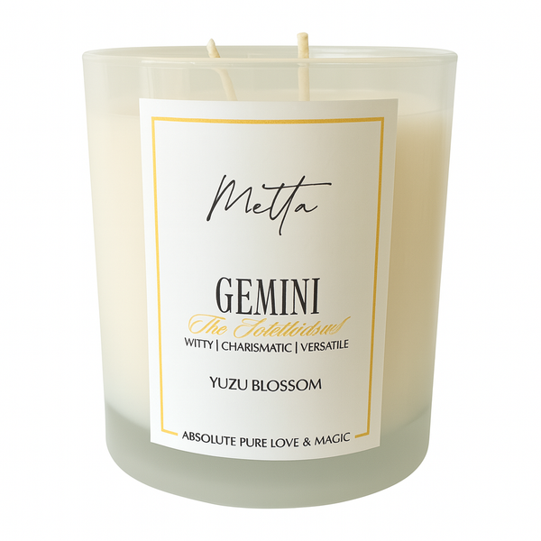 Gemini Zodiac Candle